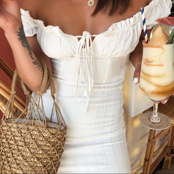 Smocked Mini Dress - Picture 2 of 4